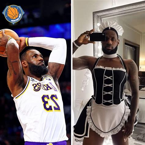 lebron maid outfit|lebron james maid costume.